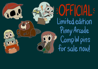 Official Pinny Arcade pins!