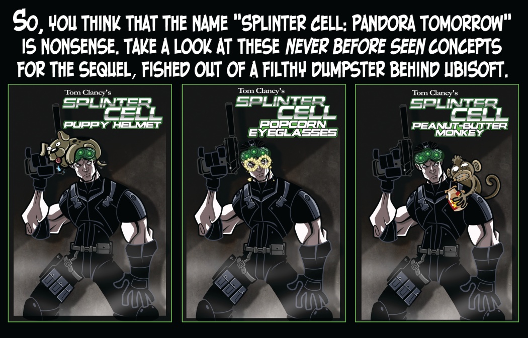Splinter Cell Pandora Tomorrow Cover 1 - Penny Arcade