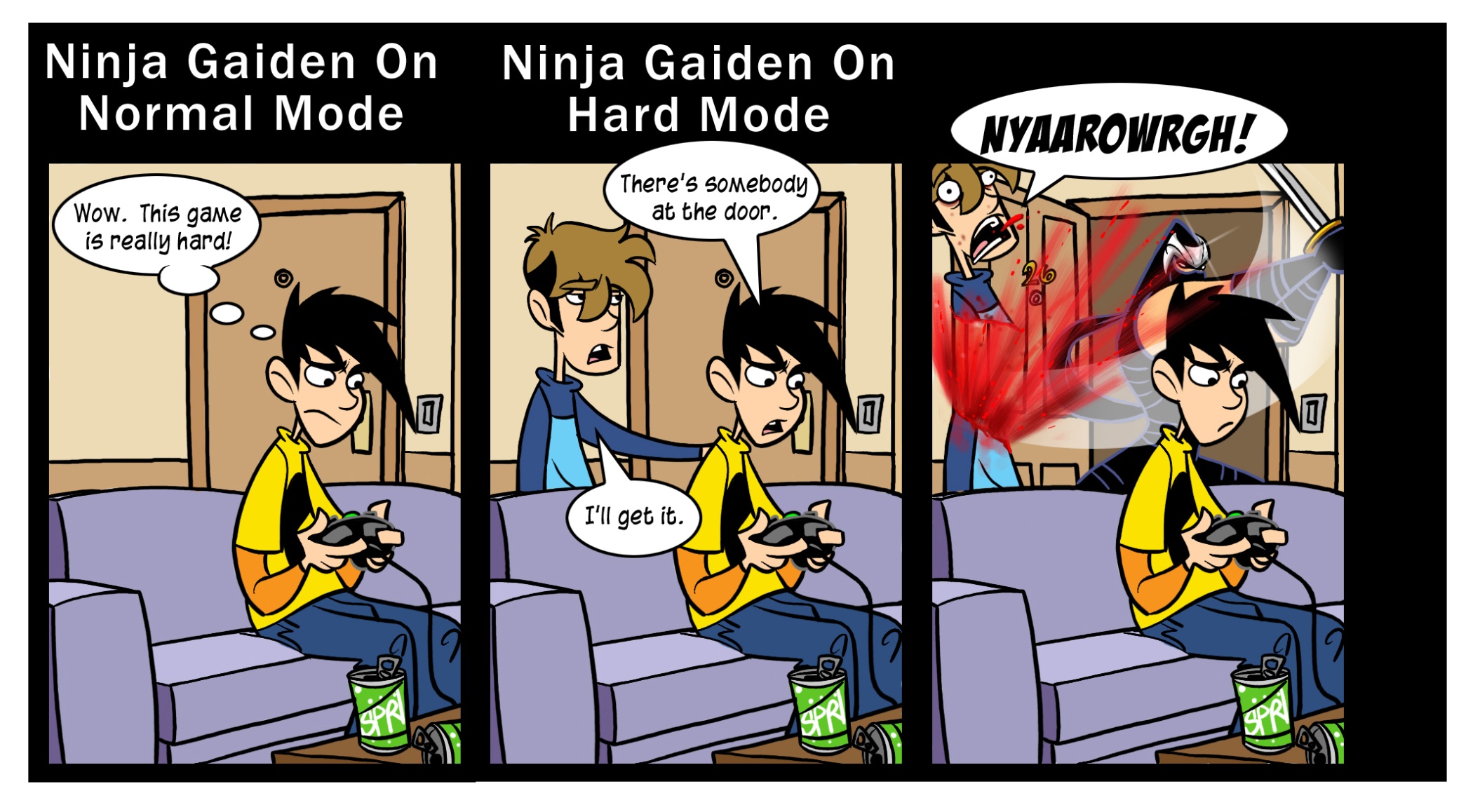 Hard m. Hard Mode.