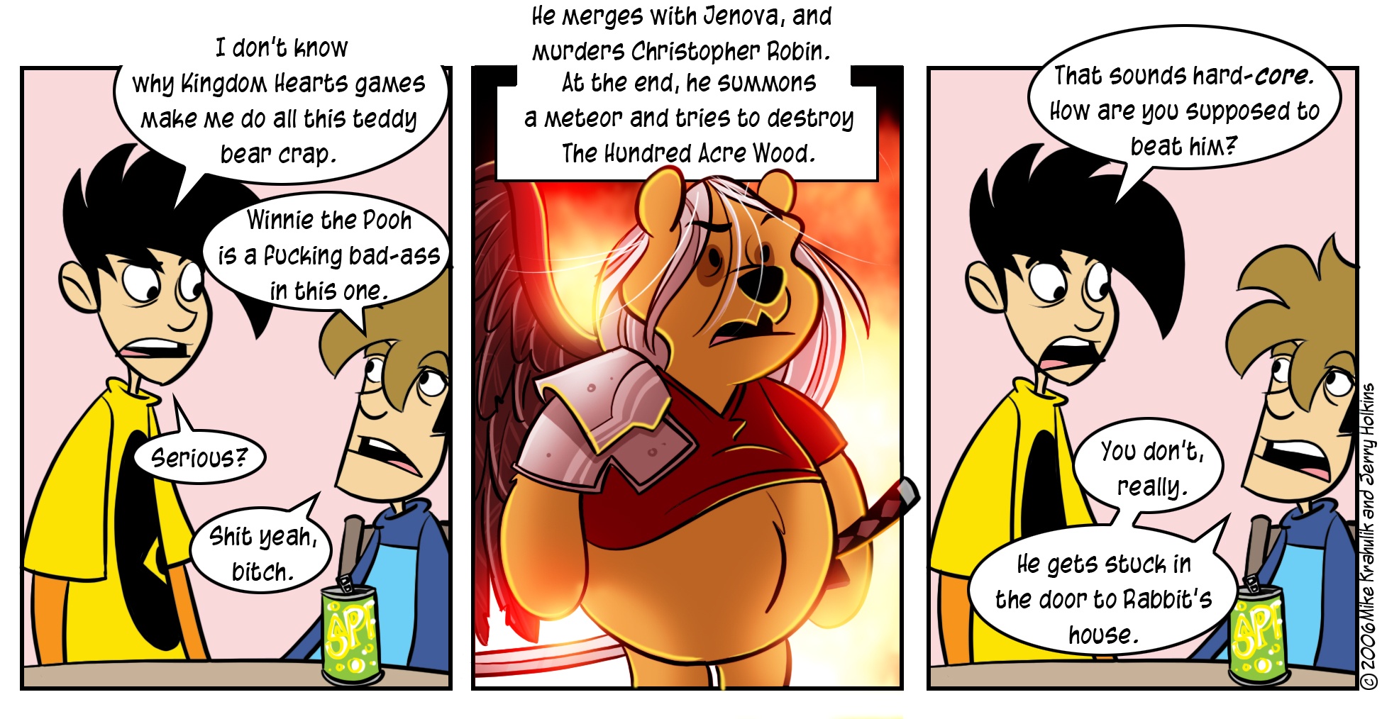 You Got Your Bas In My Relief Penny Arcade