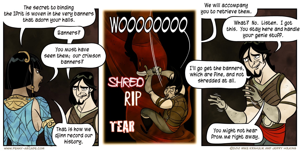 Prince of Persia, The Two Thrones Page 1 - Penny Arcade
