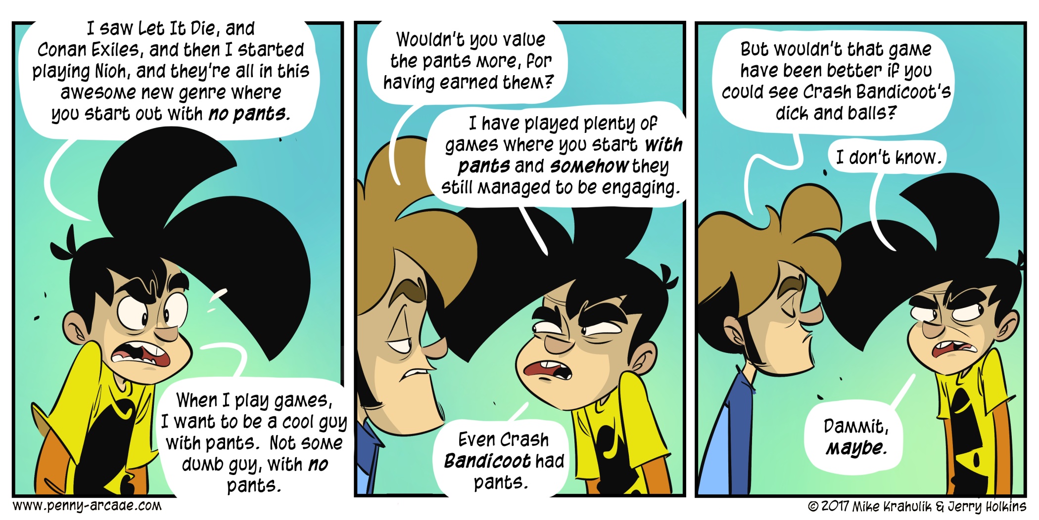 Fundamental Assertions - Penny Arcade