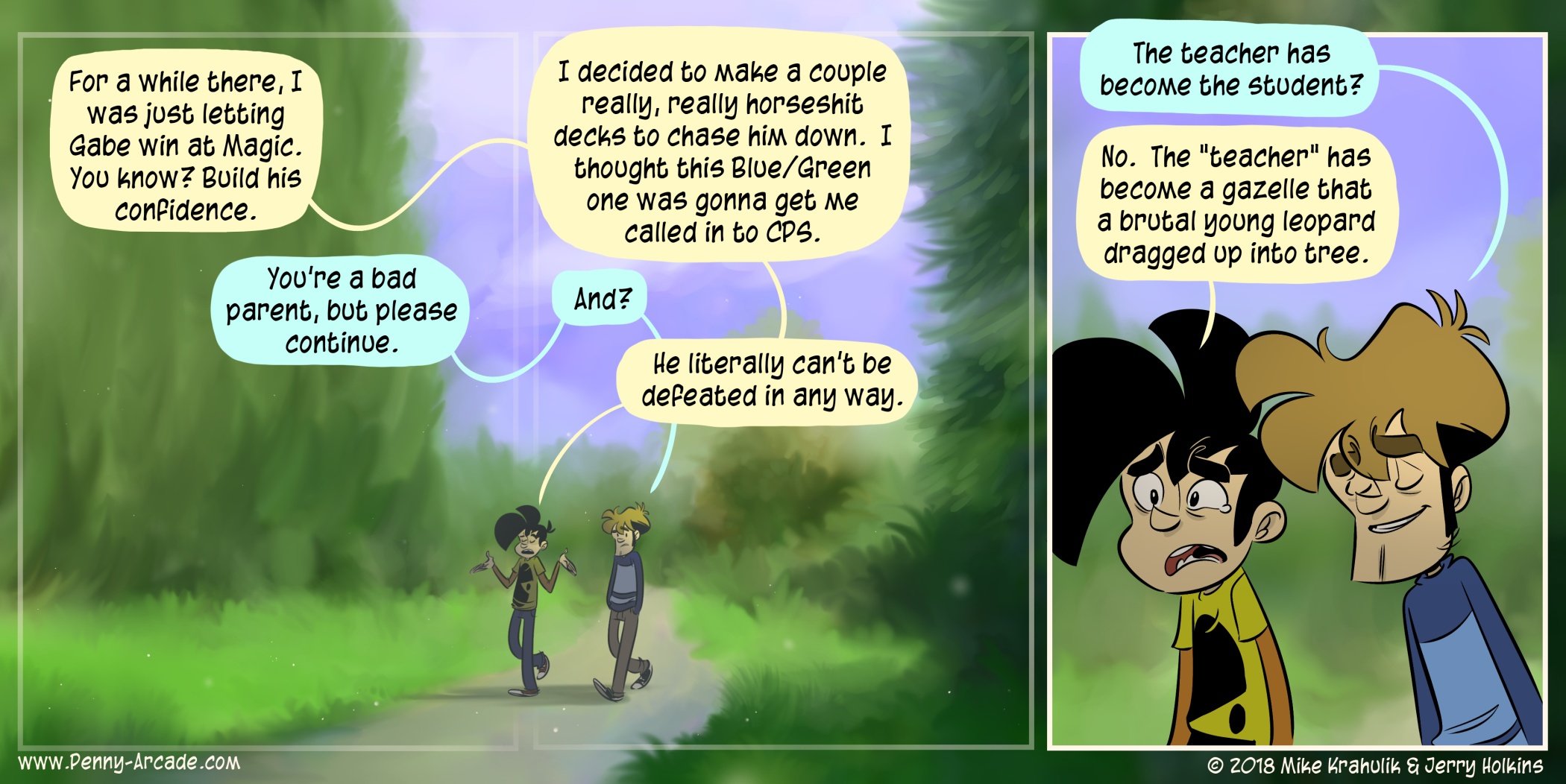 The Card's Tale Penny Arcade