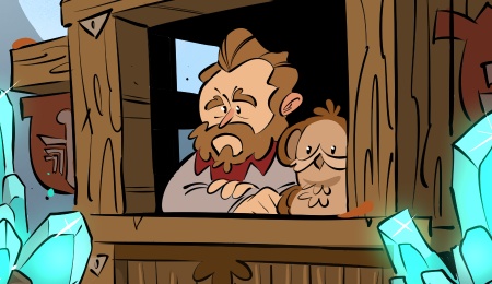 Read Guarding While High Comic