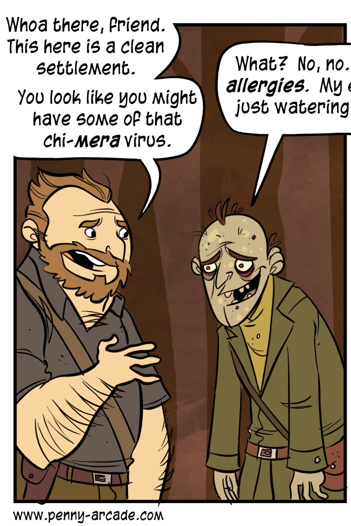 One Can Never Be Too Careful Penny Arcade