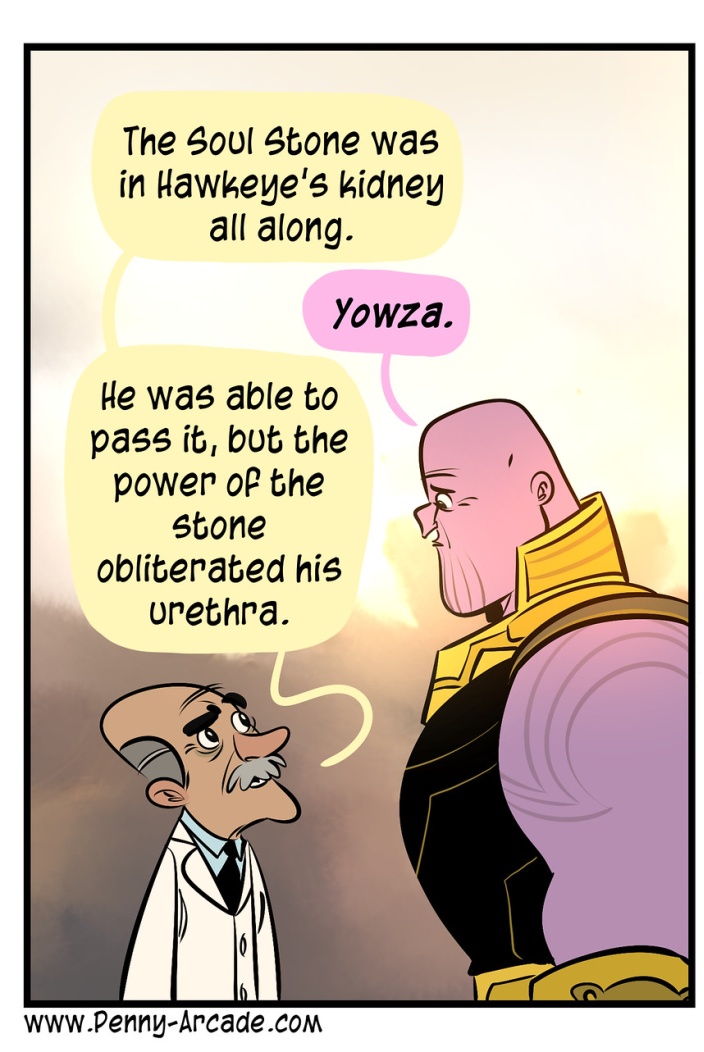 A PanDimensional Shuriken Penny Arcade