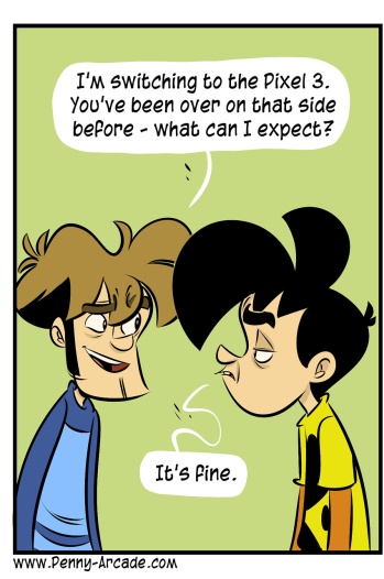 Paging Robert Frost - Penny Arcade