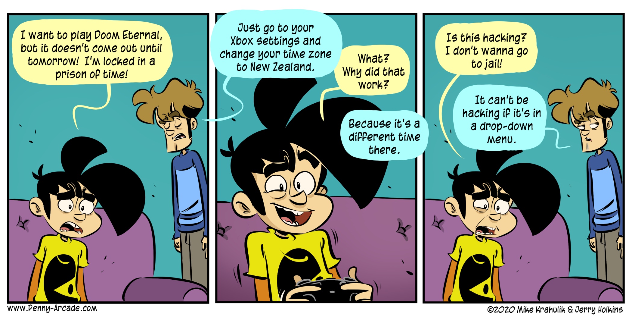 Take It From My Hands Penny Arcade 5566