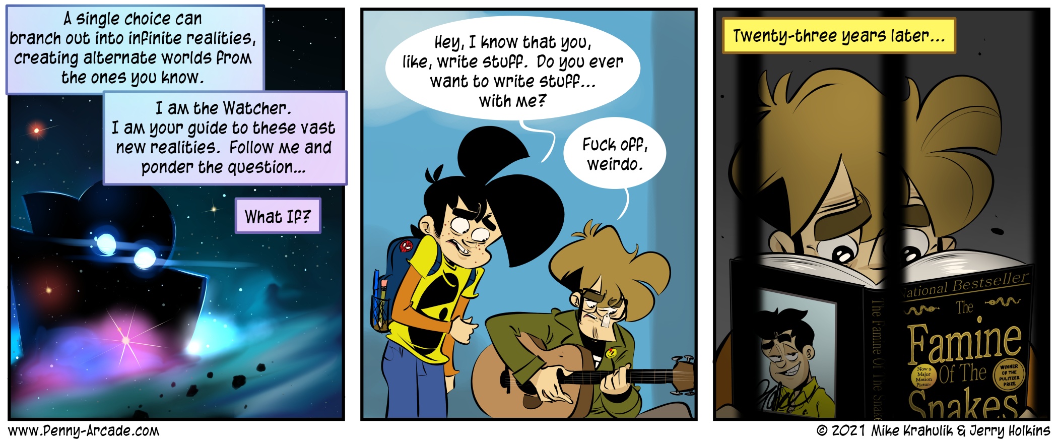 Penny arcade that seems like a dick move next