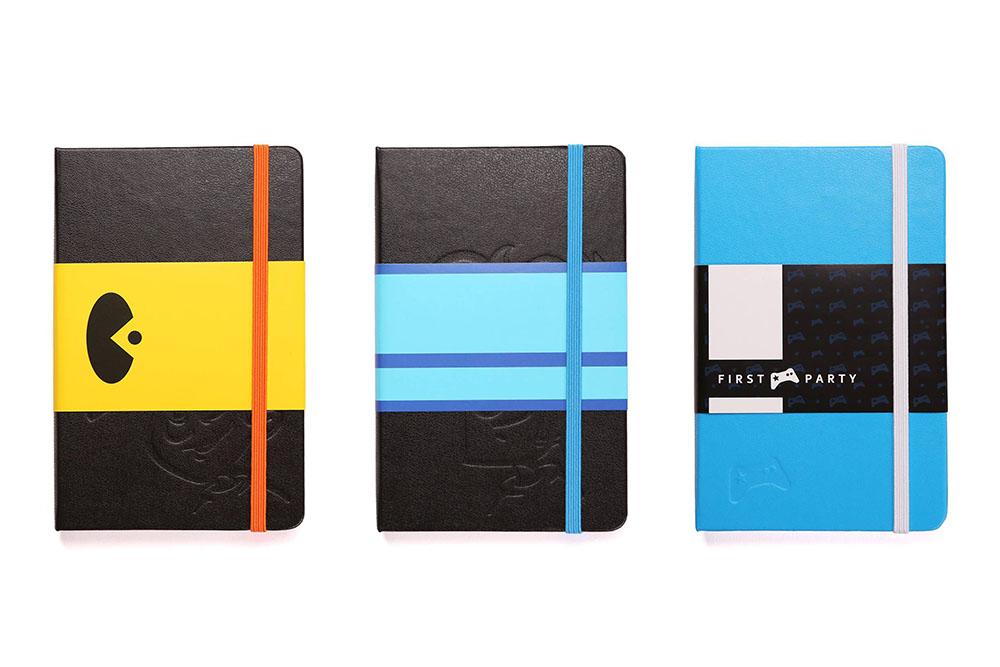 3 beautiful moleskines