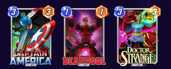 Deadpool - Marvel Snap Cards