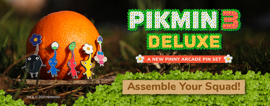 Pikmin 3™ Deluxe Pin Set