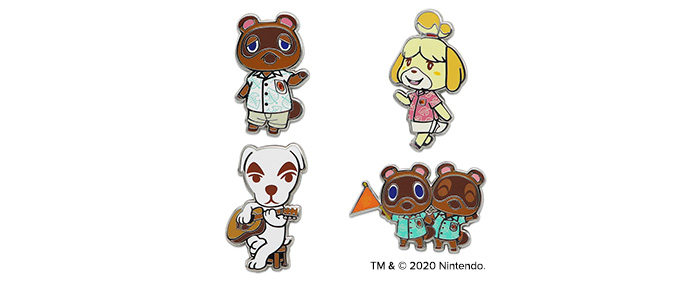 Animal Crossing™: New Horizons Pin Set