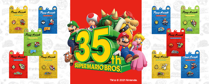 Super Mario Bros.™ 35th Anniversary Pins