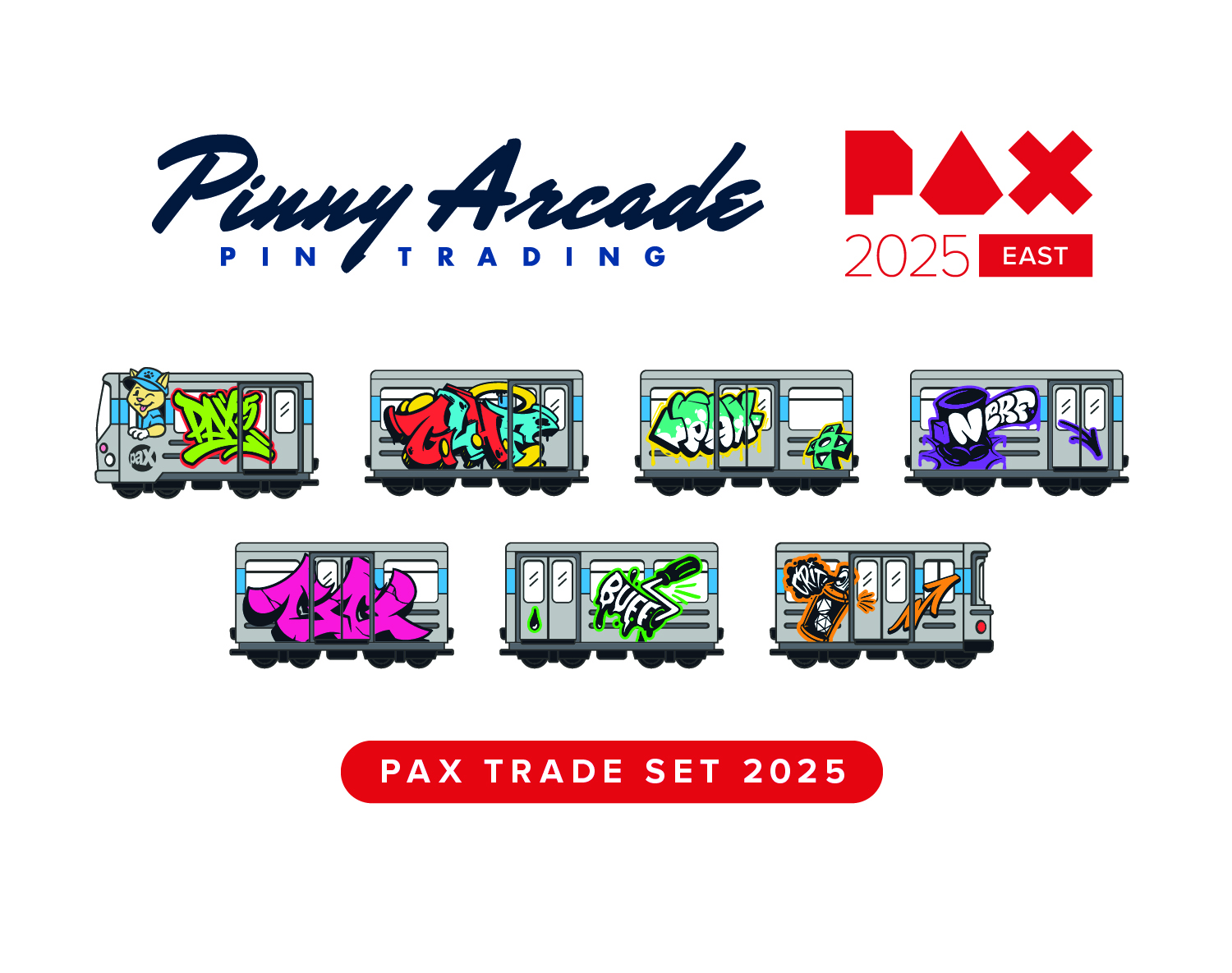 thumbnail image 2 of Pinny Arcade PAX East 2020 Limited Edition University Crest Shield Pin 2 of 6